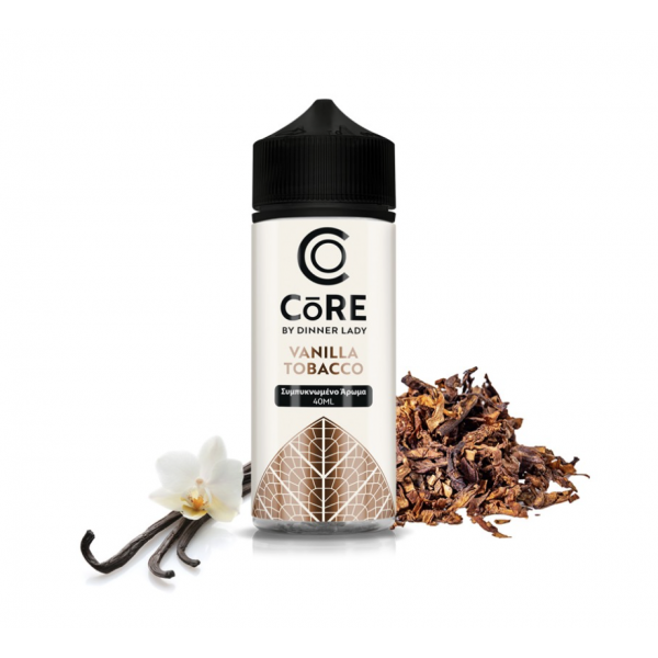 Dinner Lady Core Vanilla Tobacco Flavour Shot 40/120ml